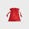 Micro Crystal-etui van glad lamsleer