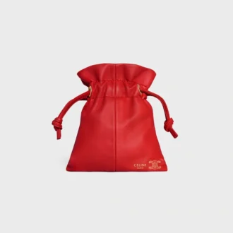 Micro Crystal-etui van glad lamsleer