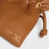 Micro Crystal-etui van glad lamsleer
