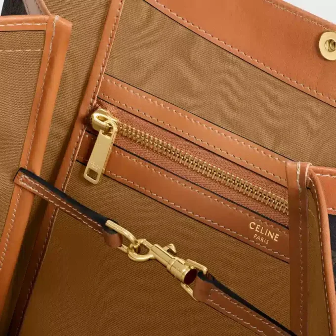 Middelgrote platte shopper van Triomphe Canvas