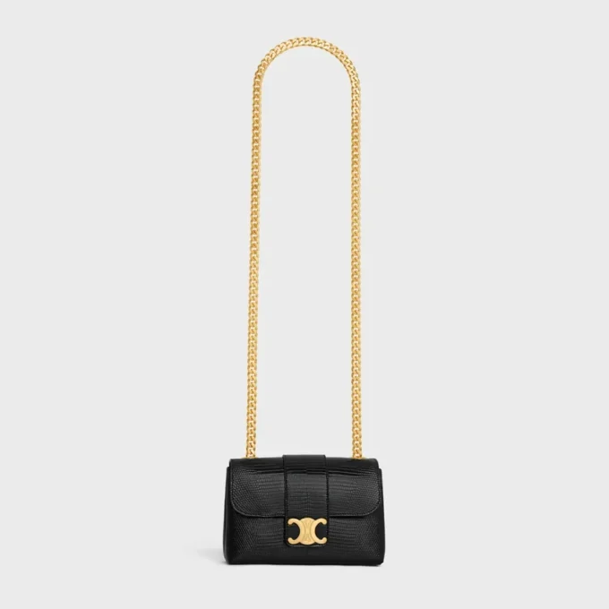 Mini CELINE Victoire van hagedissenleer