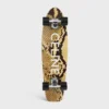 Mini Cruiser in hout met python en CELINE-print