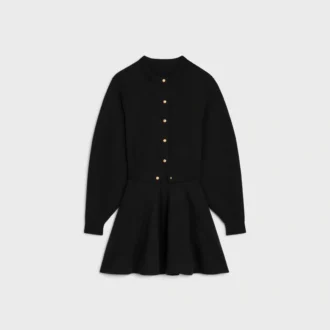 Mini-jurk van wol