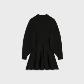 Mini-jurk van wol