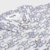 Mini-shirtjurk van zijden crêpe