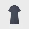 Minijurk van raw wash denim