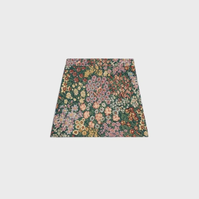 Minirok van katoenjacquard