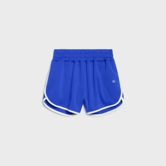 Minishort van dubbelzijdige jersey