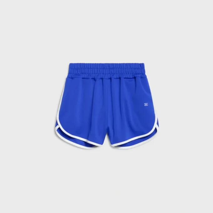 Minishort van dubbelzijdige jersey