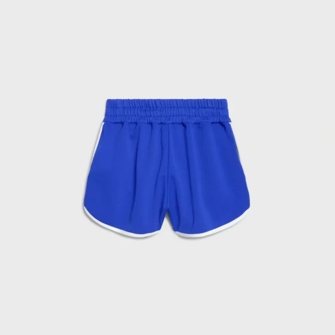Minishort van dubbelzijdige jersey