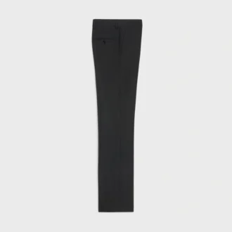 Mods-broek van flanel met drie strepen