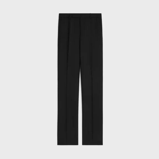 Mods-broek van wollen gabardine