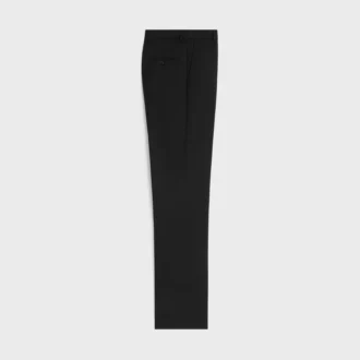 Mods-broek van wollen gabardine