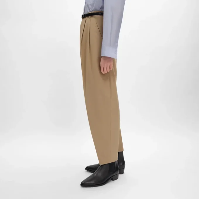 Montauk-broek van katoenen twill