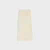 Montauk cropped broek van diagonaal geweven wol