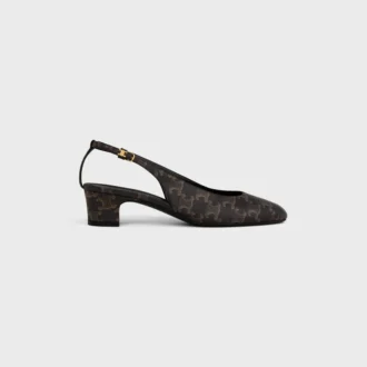 Neo City Slingback van Triomphe gecoate stof