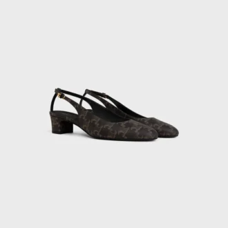 Neo City Slingback van Triomphe gecoate stof