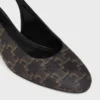 Neo City Slingback van Triomphe gecoate stof
