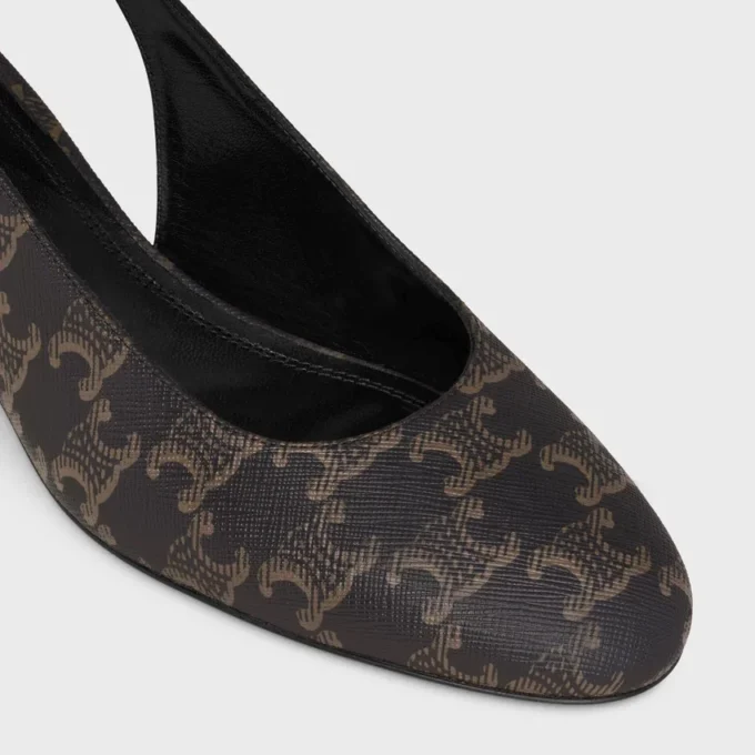 Neo City Slingback van Triomphe gecoate stof