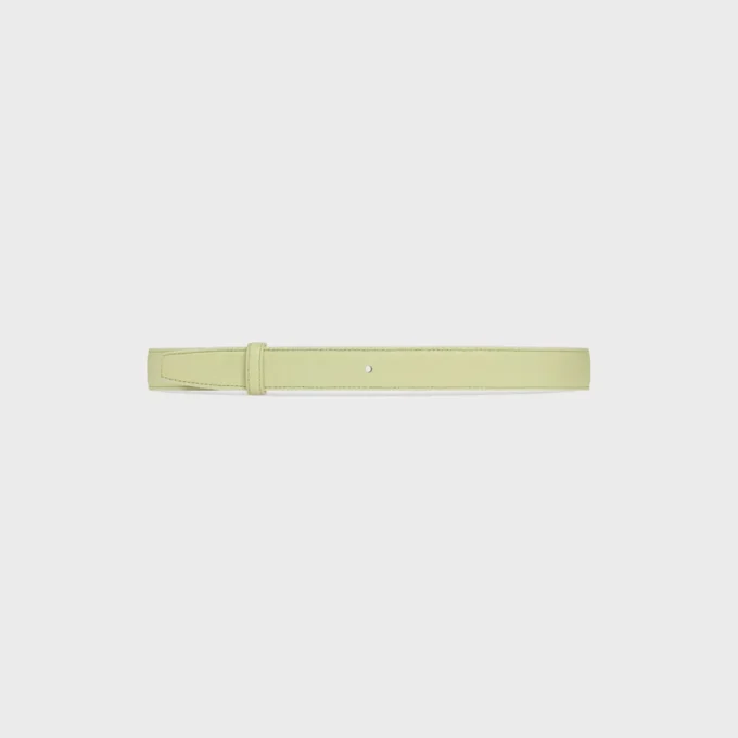 Omkeerbare riem van 25 mm van glad en generfd kalfsleer