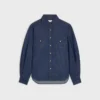 overhemd van denim