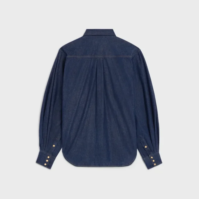 overhemd van denim
