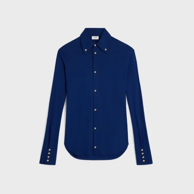 Overhemd van katoenjersey