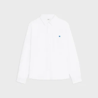 Overshirt van katoenen denim