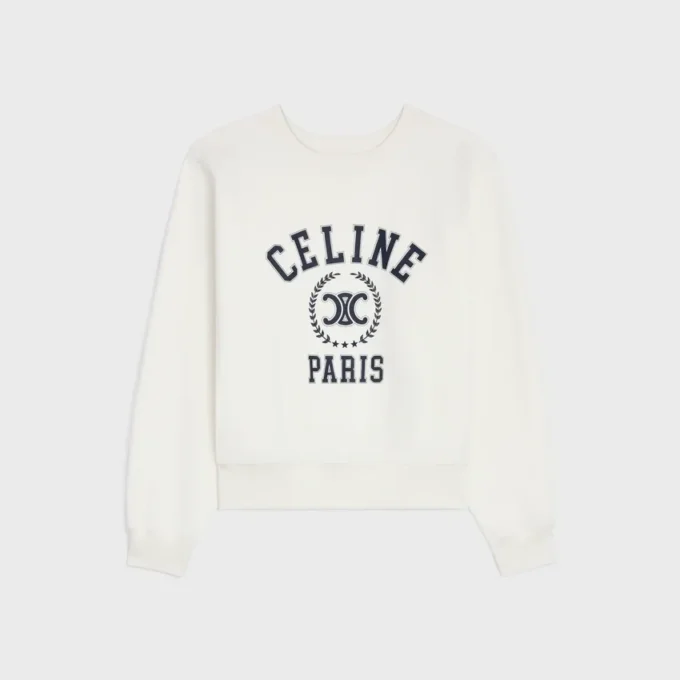 Oversized sweatshirt van katoenfleece