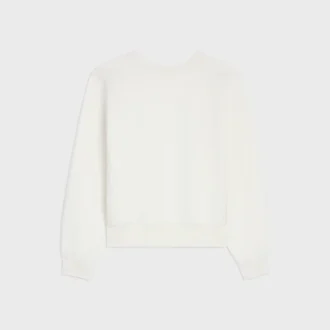 Oversized sweatshirt van katoenfleece