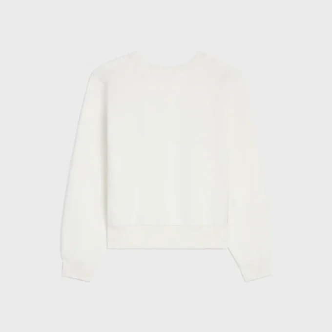Oversized sweatshirt van katoenfleece