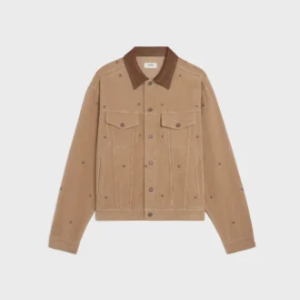 Oversized truckerjack van corduroy