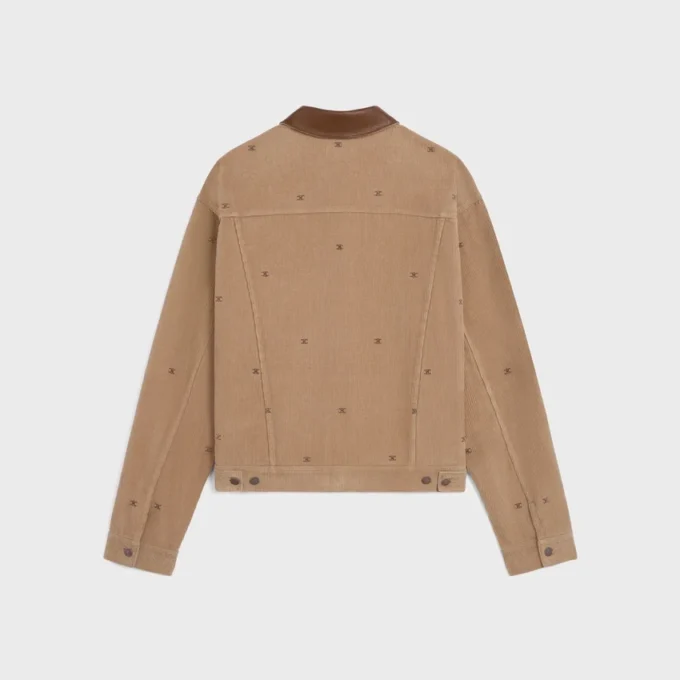 Oversized truckerjack van corduroy