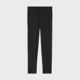 Pantalon Classique Tux in Grain De Poudre-wol