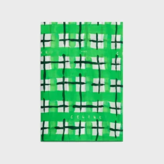 Pareo-sarong van katoen met ruitmotief
