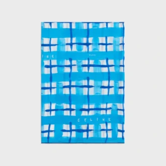 Pareo-sarong van katoen met ruitmotief
