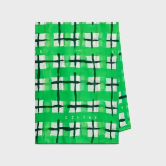 Pareo-sarong van katoen met ruitmotief