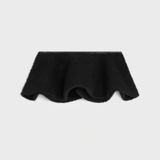 Peplum van kasjmier en wol Natta
