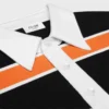 Poloshirt van gestreept katoen jersey
