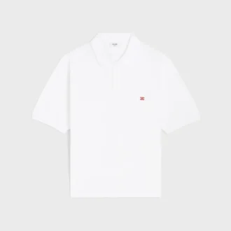 Poloshirt van piqué katoenjersey
