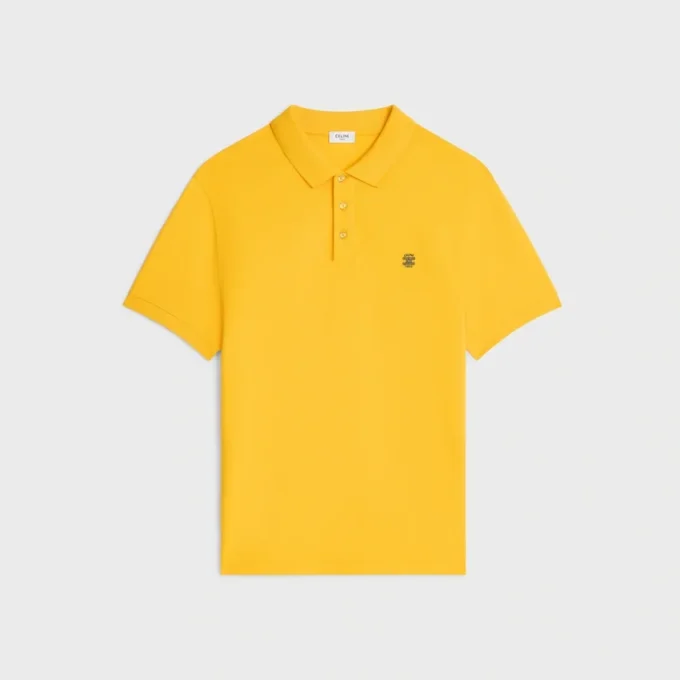 Poloshirt van piqué katoenjersey