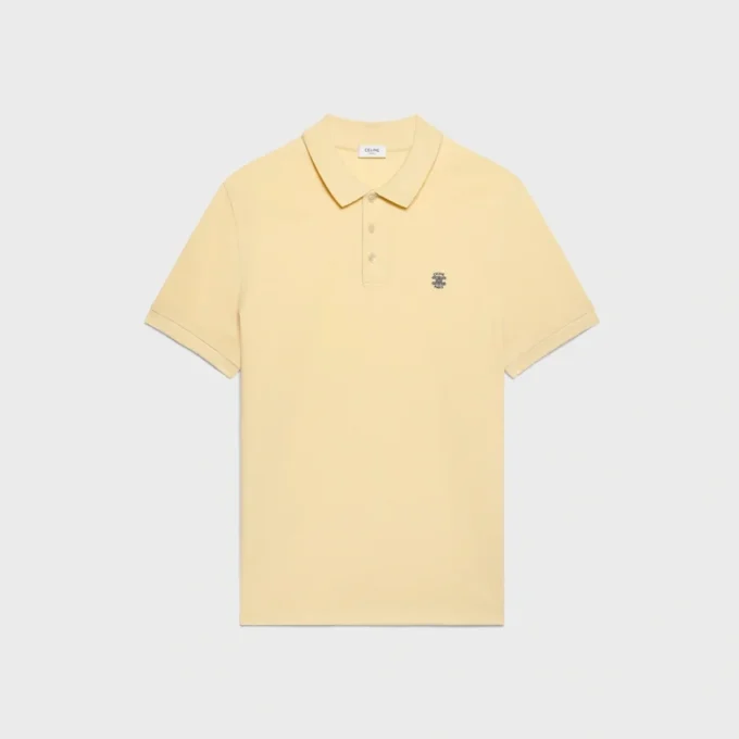 Poloshirt van piqué katoenjersey