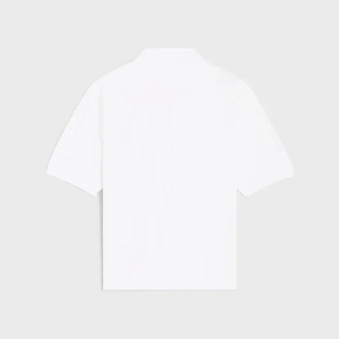 Poloshirt van piqué katoenjersey