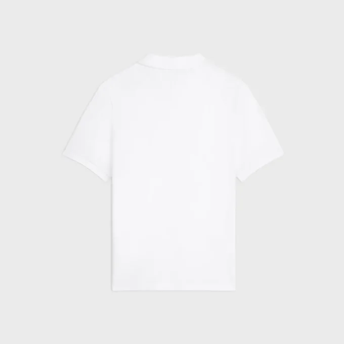 Poloshirt van piqué katoenjersey
