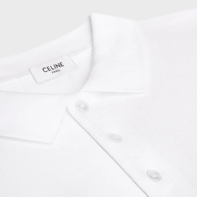 Poloshirt van piqué katoenjersey