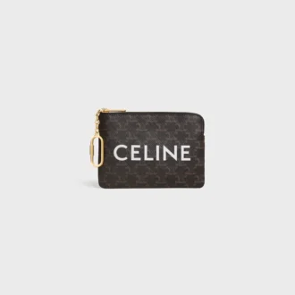 Portemonnee  van Triomphe Canvas met CELINE-print