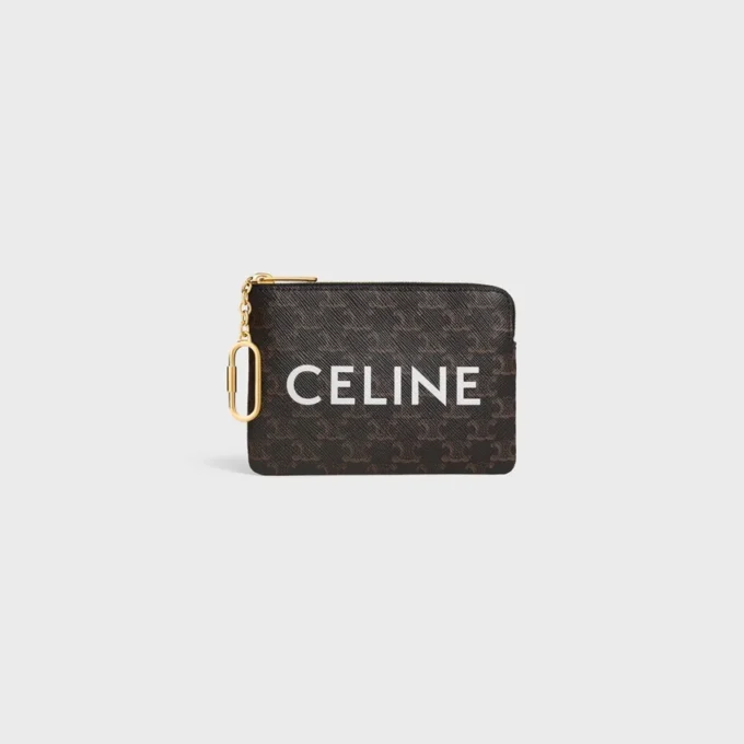 Portemonnee  van Triomphe Canvas met CELINE-print