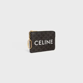 Portemonnee  van Triomphe Canvas met CELINE-print