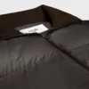 Pufferjack van licht nylon
