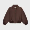 Pufferjack van nylon